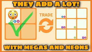 Omg Huge Win They Offered Good Legs With Mega And Neon Adds In Adopt Me