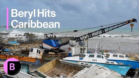 Hurricane Beryl Leaves Trail of Destruction in Caribbean