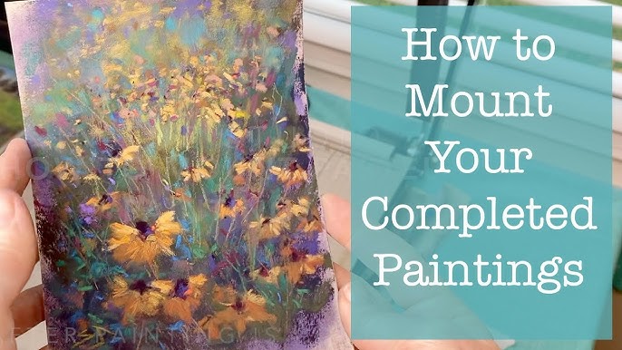 How to Frame Your Oil Pastel Art – V. Leigh Artworks