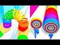 Toy Spring VS Layer Man  3D 🎠🧱 Max Level Gameplay Walkthrough Android iOS Update 2947