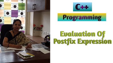 How to evaluate a postfix expression