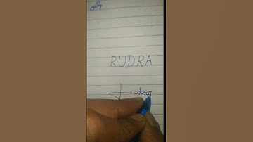 signature of Rudra