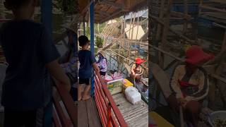 ចាវទូកលក់ម្ហូបលើទឹកនៅកៀនស្វាយ #dailyfood #dailylife #tripvlogs #cambodia