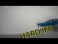 Practicing IFR in hard IMC, Cirrus sr22 style