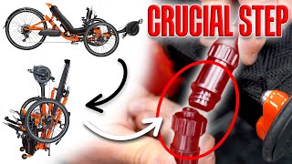 How to Fold & Unfold a Catrike eCAT w/ Bosch Electric Motor