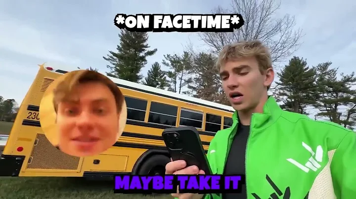 Stephen Sharer! I Found A Haunted School Bus In My Backyard