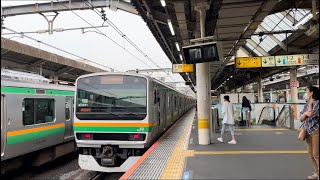 湘南新宿ライン E231系1000番台 K-40編成＋S-12編成 特別快速 小田原行き 発車シーン@赤羽