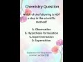 simple chemistry Exam questions