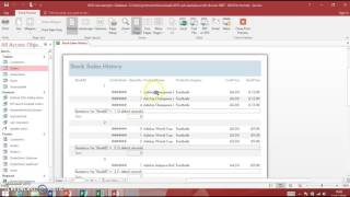 Creating Reports with Grouping and Sorting