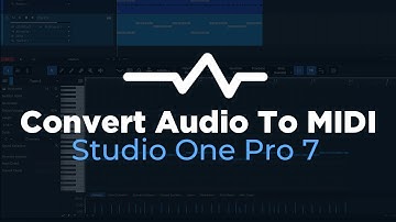 How to Convert Audio to MIDI | Studio One Pro 7