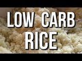 LOW CARB RICE SUBSTITUTE AMAZING FOR CUTTING WEIGHT LOSS