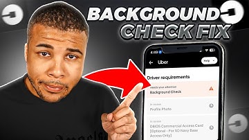 (NEW) How To Fix Background Check On Uber App