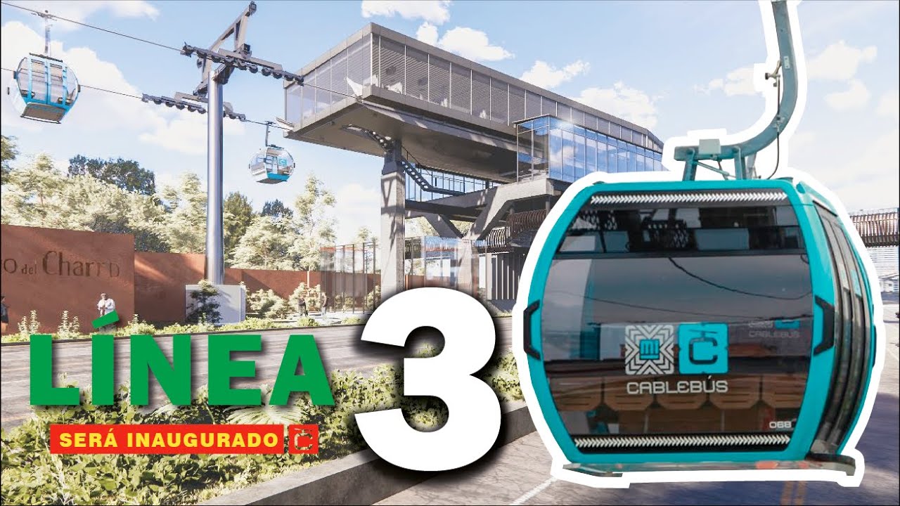 Así avanza la línea 3 del Cablebús en CDMX