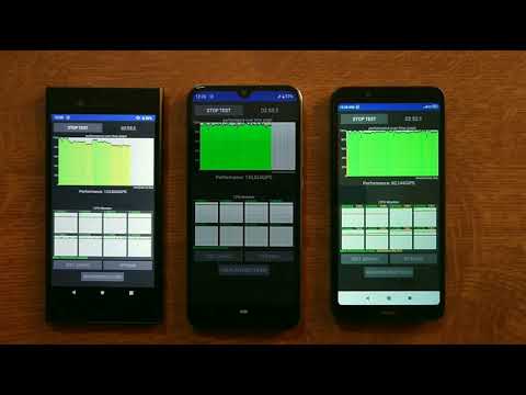 Sony XZ1 VS Xiaomi MI A3 VS Redmi 7a - Throttling test @theidiotgamer4306