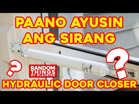 Video: Paano mo ayusin ang louver door?
