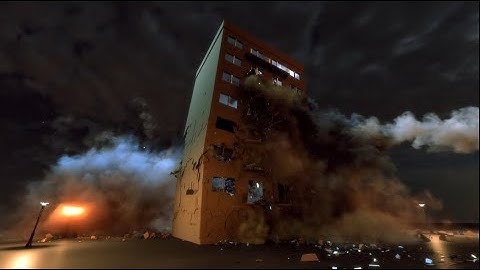 Procedural Building Destruction in Houdini and Karma