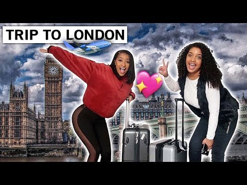 KENNEDY AND CORIE TAKE A TRIP TO LONDON!! (TRAVEL WITH US!!)