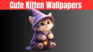 Adorable Animated Kitten Wallpapers | Super Cute Aesthetic! screenshot 2