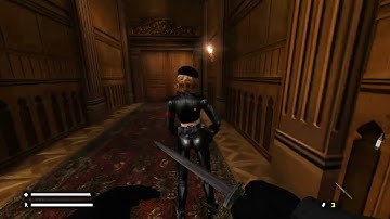 RTCW: CHATEAU SCHUFSTAFFEL - Knife Only!