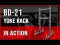 Valor fitness bd21 yoke demonstration