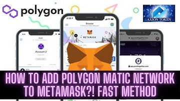 How to Add POLYGON Matic Network to Metamask?! FAST METHOD