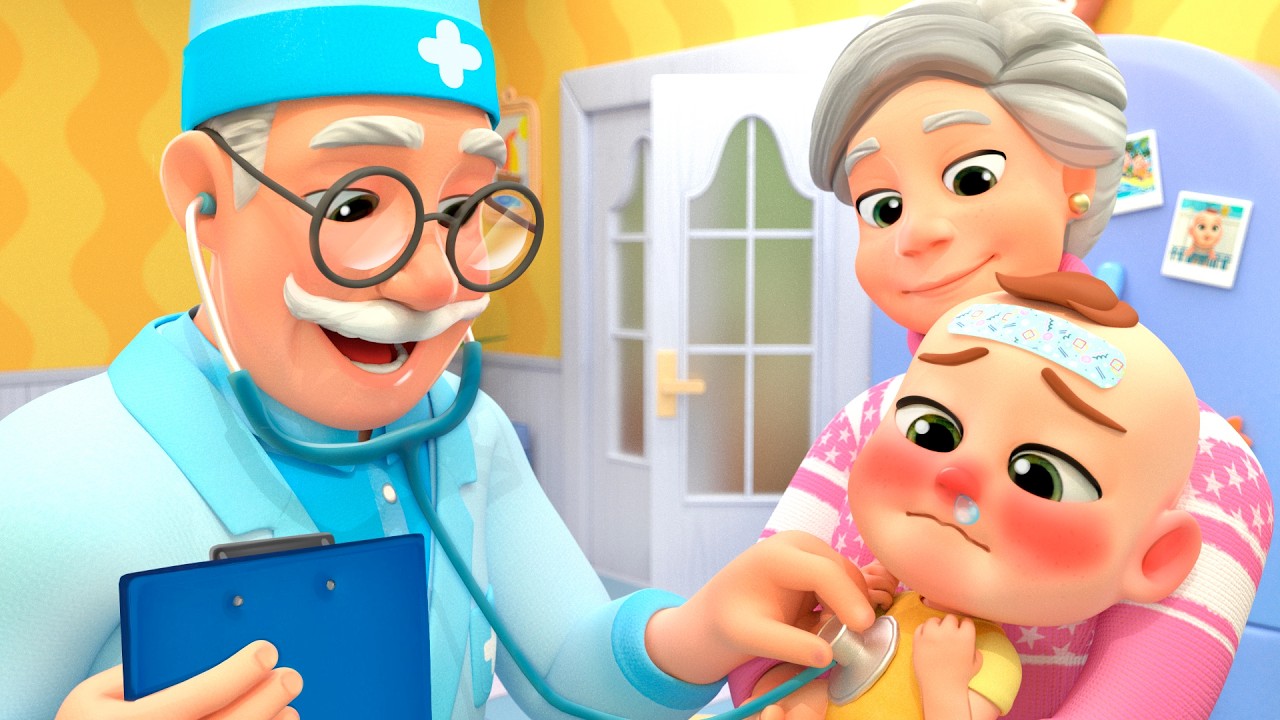 Flu Flu Go Away! | Sick Song | Newborn Nursery Rhymes & Kids Songs