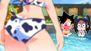 Taking a HOT BATH...😳 Minecraft Anime