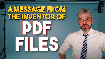 A Message From the Inventor of PDF Files