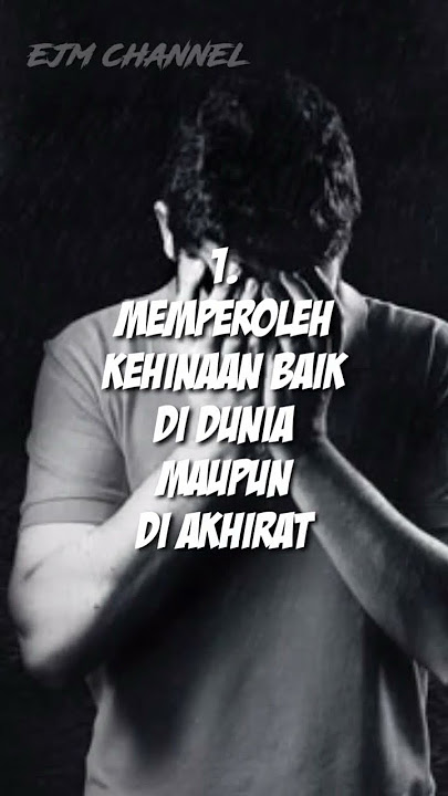 Beberapa akibat perilaku tidak menepati janji atau ingkar janji #shorts #janji #ingkarjanji