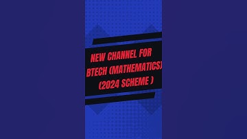 KTU B.Tech Mathematics /#ktumaths(s1)#maths