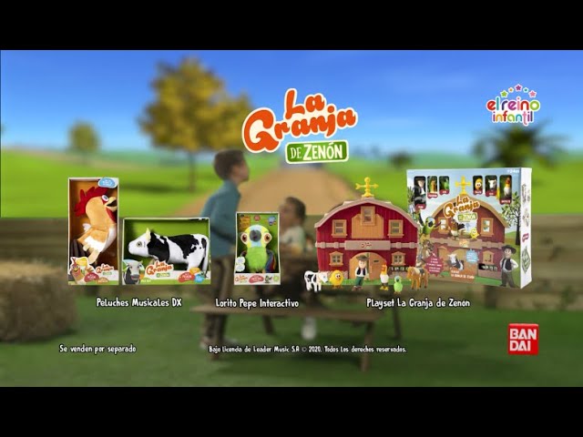 La Granja de Zenón ¡Juega y Diviértete con el nuevo Playset y sus Peluches  Musicales! 