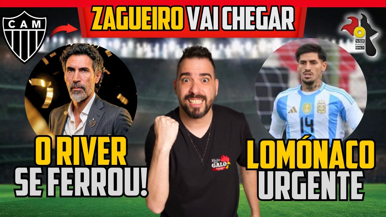 🔥 ZAGUEIRO VAI CHEGAR 🚨 LOMÓNACO NOVIDADE 😱 RIVER TENTOU ATRAVESSAR