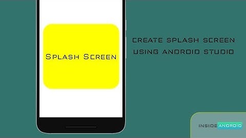 Create Splash Screen using External Library|Android Studio Tutorial