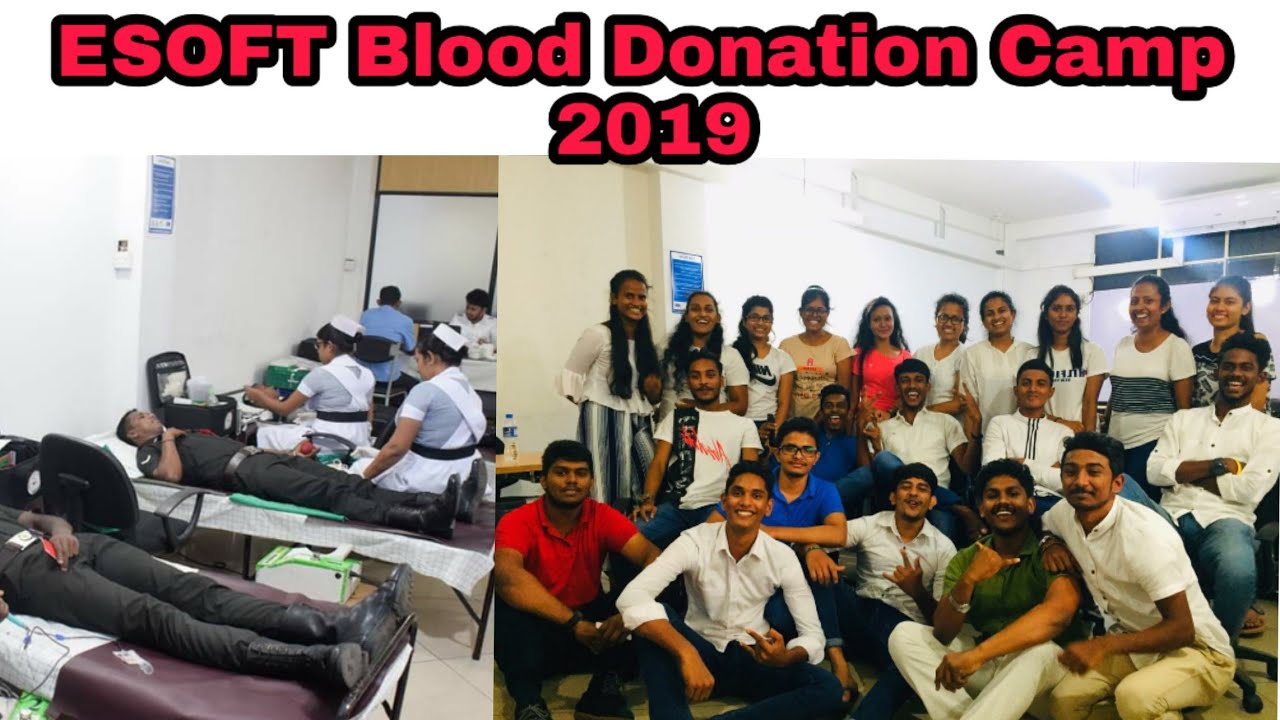 ESOFT Blood Donation Camp 2019   Aftermoive   Panadura