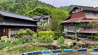 Kyoto - The Most Beautiful Japanese Village Walking Tour in a Mountains Miyamachokita Nantan 4K 2024