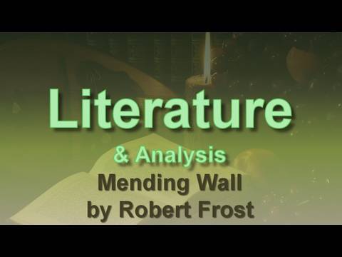 mending wall robert frost thesis The main theme in robert frosts poem mending wall is a comparison between two lifestyles: traditions and a common sense the author gives us a picture, illustrating. mending wall robert frost thesis The main theme in robert frosts poem mending wall is a comparison between two lifestyles: traditions and a common sense the author gives us a picture, illustrating.
