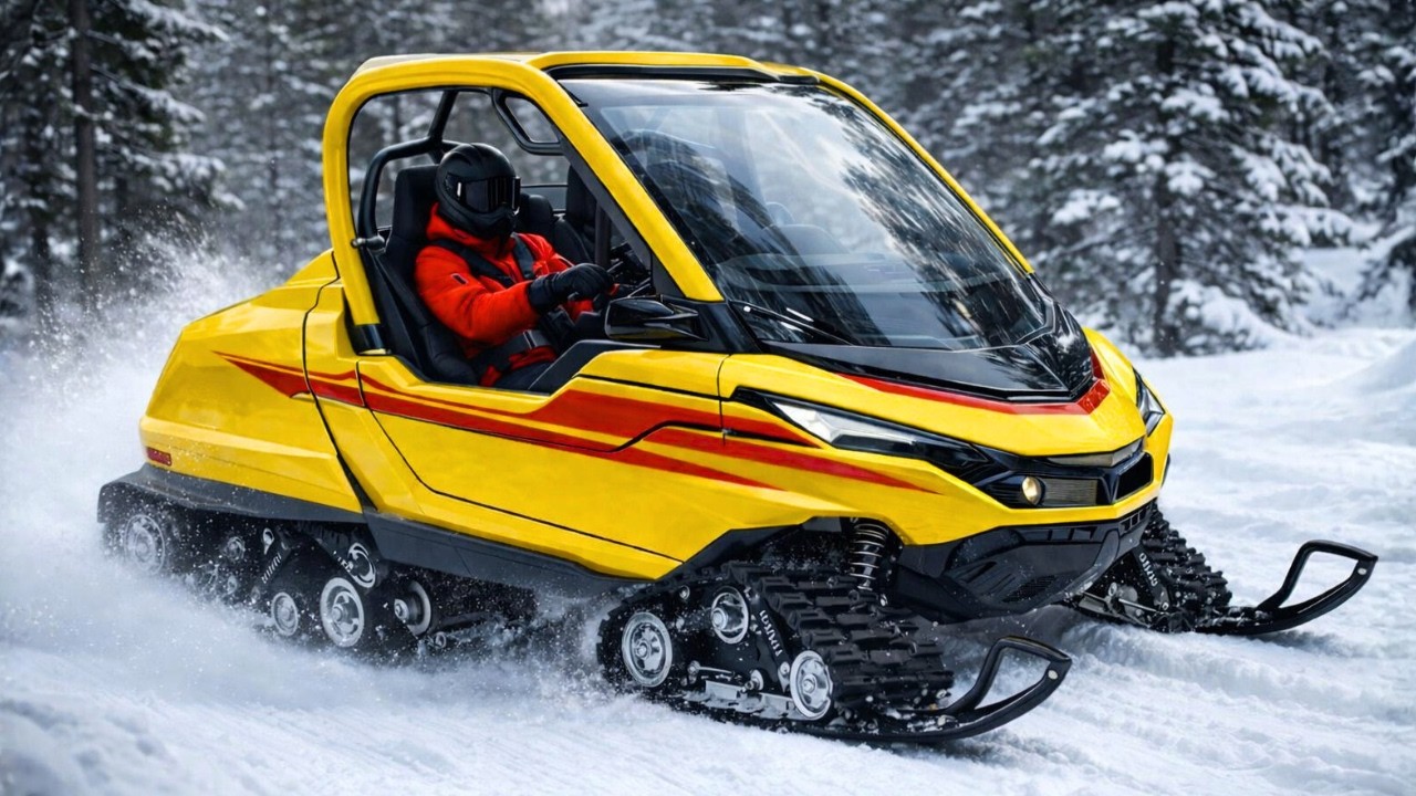 INCREDIBLE NEWEST SNOW ALL-TERRAIN VEHICLES THAT WILL BLOW YOUR MIND!