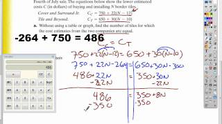 connected math say it with symbols inv 3 ace 8