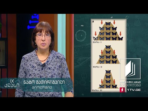 ბიოლოგია, IX კლასი - მუტაცია და ბუნებრივი გადარჩევა #ტელესკოლა