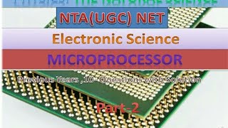 Celebrity Microprocessor for NTA (UGC) NET Part-2 Wealth