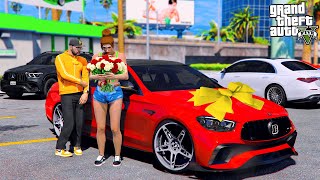 РЕАЛЬНАЯ ЖИЗНЬ В GTA 5 - ПОДАРИЛ ЖЕНЕ MERCEDES E63 AMG НА ДЕНЬ СВЯТОГО ВАЛЕНТИНА! 14 ФЕВРАЛЯ! 🌊ВОТЕР