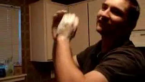 Adam Blows A Soap Bubble