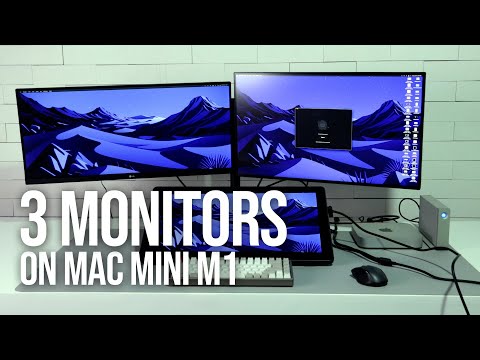 3 MONITORS on Mac Mini M1