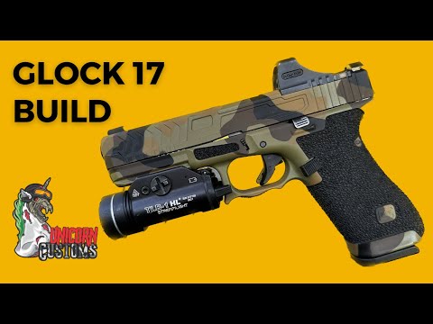 Glock 17 Build Series Part 4 / Unicorn Customs Cerakote - YouTube
