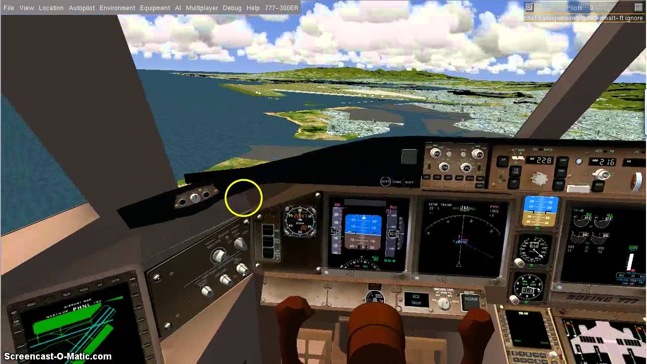 Boeing 777flightgear landing at PHNL YouTube