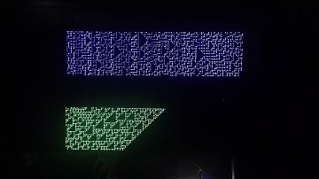 rule 30 & 110 cellular automata