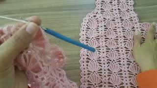 Tiğ İşi̇ Mi̇dye Kabuğu Modeli̇ Yaka Ve Koltuk Kesi̇mi̇ Anlatim Vi̇deosu