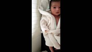 Cute baby in bathrobe - ALWAYS BE AWESOME screenshot 4