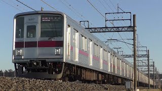 東武9000系9107F 普通新木場行 高坂～東松山通過