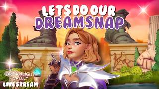 🎥time to do our dreamsnap! | dreamlight valley live!